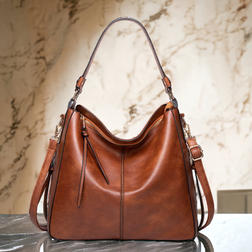 Women's Fashion Handbag With Adjustable Shoulder Strap Large Capacity Print Texture Women's Bag