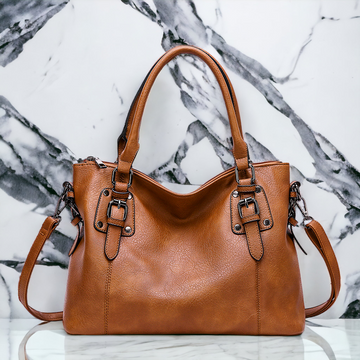 Retro Shoulder Bag Large Capacity Handbag Simple Ladies Crossbody Bag
